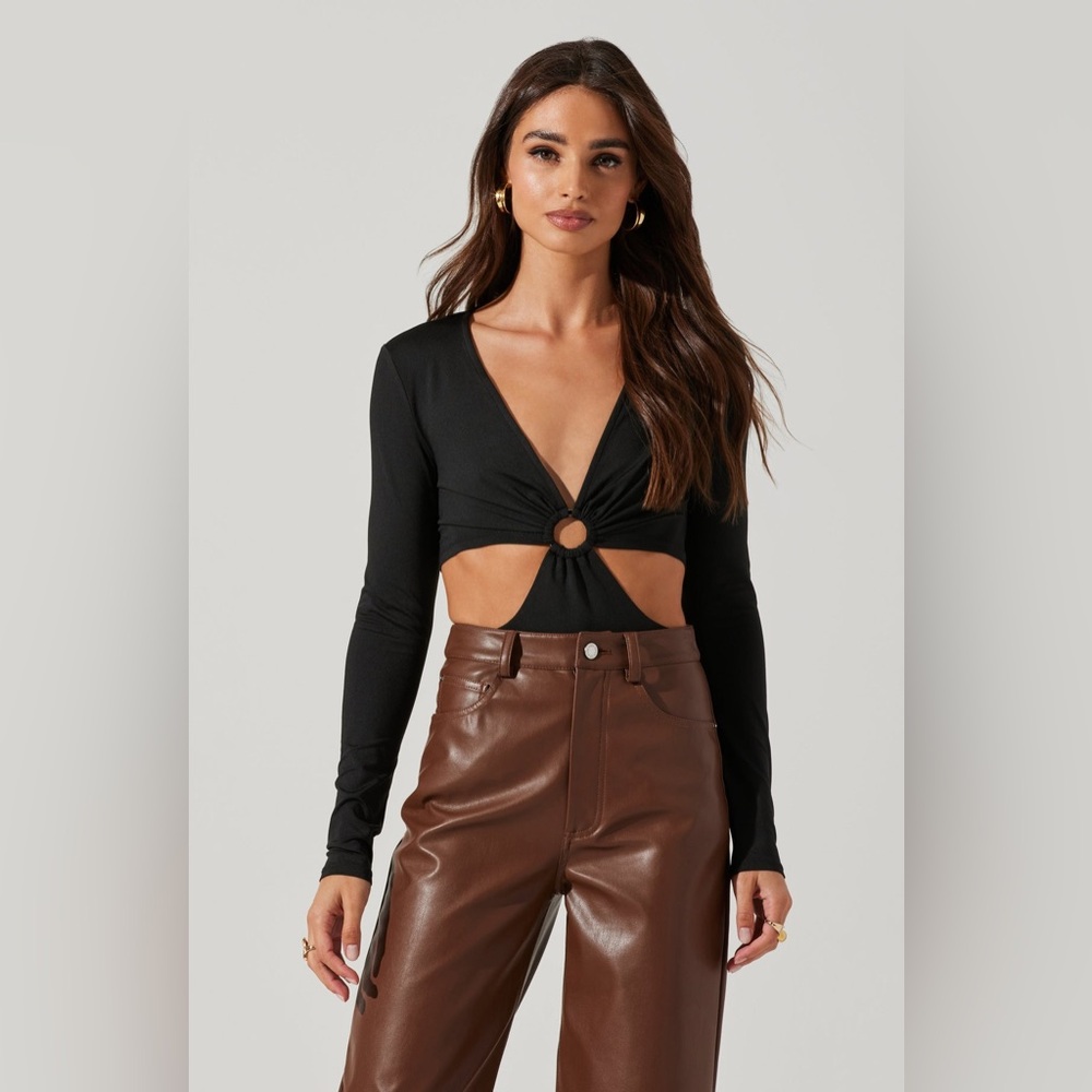 ASTR Black Bodysuit